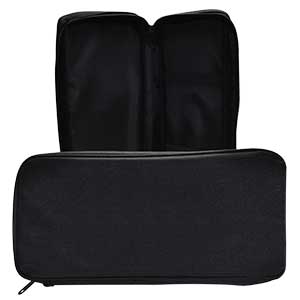 LOX offers a Carrying Case for your Clip-In Extensions or your Pony Tail Hairpiece. The case will allow you to transport or store hairpiece or extensions.