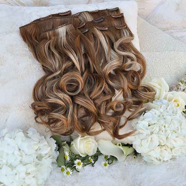 Synthetic Clip In Extensions For Longer Hair Lox Hair Extensions