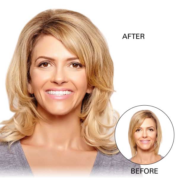 Synthetic Clip-In Extensions For THINNING Hair | LOX Hair Extensions