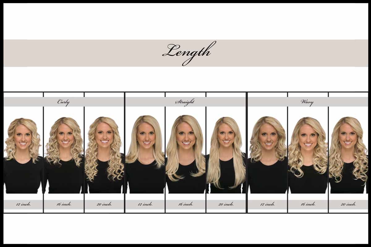 Hair Length Chart Women