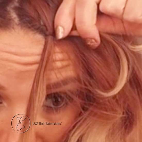 Twist braid tutorial, holiday hair inspiration using Clip-In Hair Extensions. #loxextensions